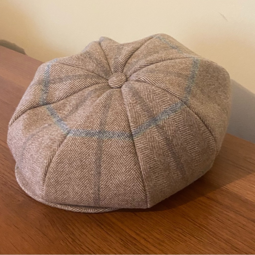 NWOT Vintage Authentic Burberry Paperboy/Newsboy Cap